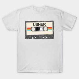 Usher kurniamarga vintage cassette tape T-Shirt